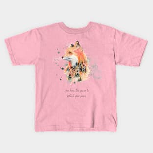 fox lover foxes Kids T-Shirt